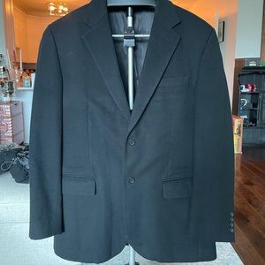 Men’s Black Club Room Blazer 72% Wool 28% Silk and Cashmere